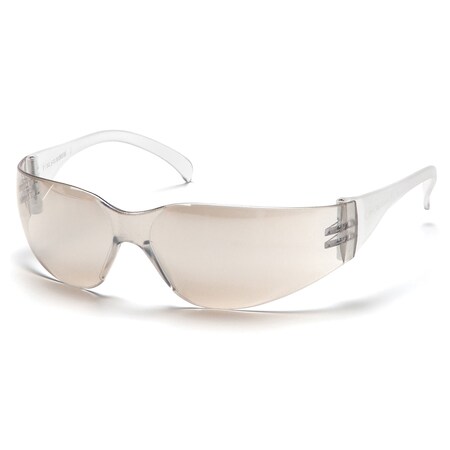 Pyramex Intruder S418Sio Polycarbonate Safety Glasses W/Indoor/Outdoor Lens,  S4180S